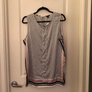Ann Taylor Sleeveless Blouse. Large. NWT